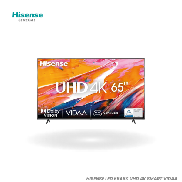HISENSE TV 65A6K UHD 4K SMART VIDAA