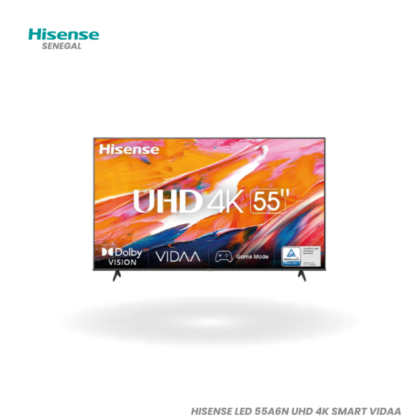 HISENSE TV 55A6N UHD 4K SMART VIDAA